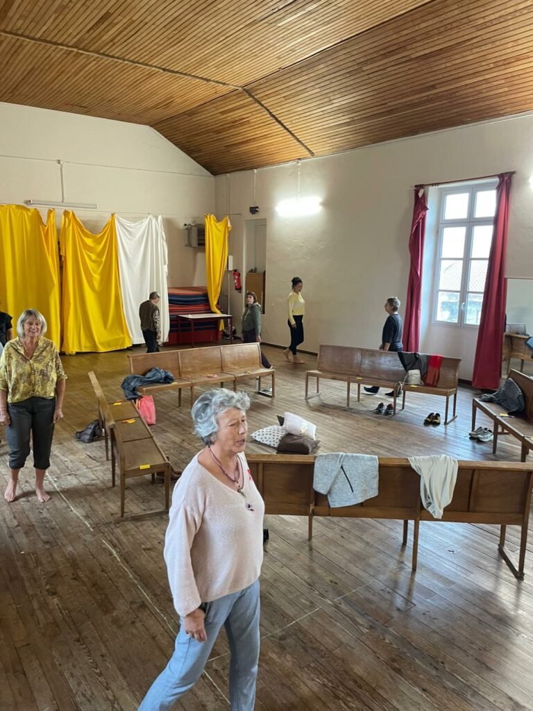 Séance collective du 4 octobre - Photo par Guillaume Mabillon